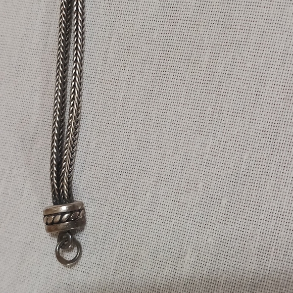 Elegant Silver and Amethyst Bracelet Floral Beaded Chain Bracelet - Picture 6 of 8